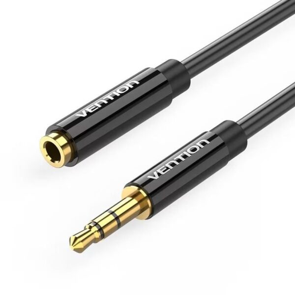 Cable Estéreo Vention 3.5mm Jack - 50cm, Conectores Dorados, Alta Calidad