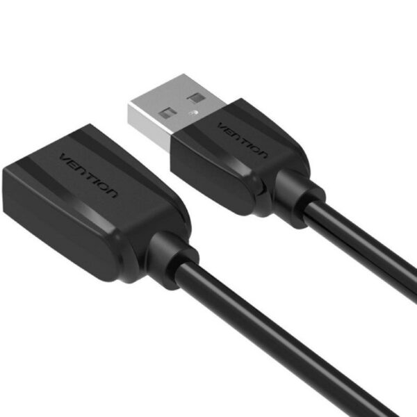 art_ven-cab20vas-a45-b100_2 Cable Alargador USB 3.0 Vention VAS-A45-B100/ USB Macho - USB Hembra/ 5Gbps/ 1m/ Negro