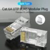 Conector RJ45 Cat.6A UTP - 50 Unidades - Alta Velocidad y Durabilidad