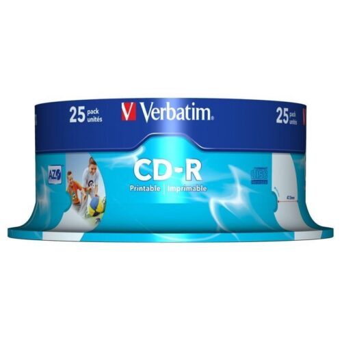 art_verb-cd2043439_1 CD-R Verbatim AZO Imprimible 52X/ Tarrina-25uds