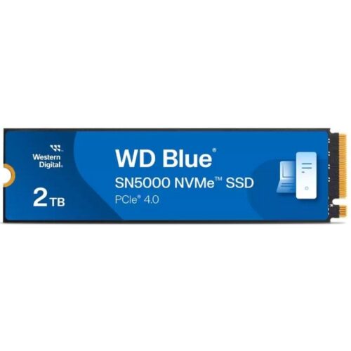 SSD NVMe Western Digital Blue SN5000 2TB - Velocidad PCIe Gen4 y 5150MB/s