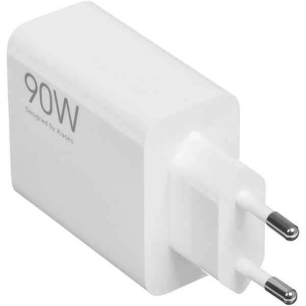 Cargador de Pared GaN Xiaomi 90W HyperCharge Combo (Type-A)/ 1xUSB + Cable USB Tipo-C/ 90W