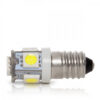 Bombilla LED E10 1W 90Lm 6000ºK 12VDC LEDs 40.000H [CA-E10-5MD5050-CW]