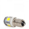 Bombilla LED E10 1W 90Lm 6000ºK 12VDC LEDs 40.000H [CA-E10-5MD5050-CW]