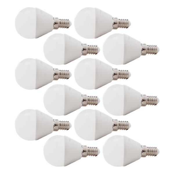 Pack 10 LÁMPARAS LEDs 2835SMD E14 5W 410Lm 40.000H