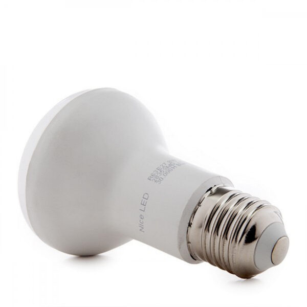 Bombilla LED E27 8W 640Lm 6000ºK R63 40.000H [CV-R63-E27-8W-CW]