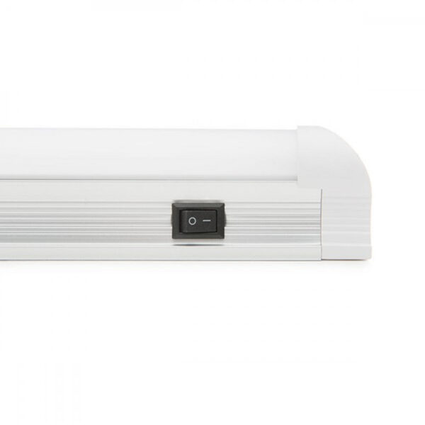 Luminaria LED 20W 2.000Lm 6000ºK T8 120Cm Interruptor 40.000H [GE-T8-IN-20W-CW]