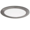 Placa LED 12W 1200Lm 6000ºK Circular Niquel Satinado 50.000H [GL-CL-R12N-CW]