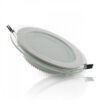 Foco Downlight LED 12W 1200Lm 6000ºK Circular   Cristal Ø160Mm 40.000H [GR-MB01-12W-CW]