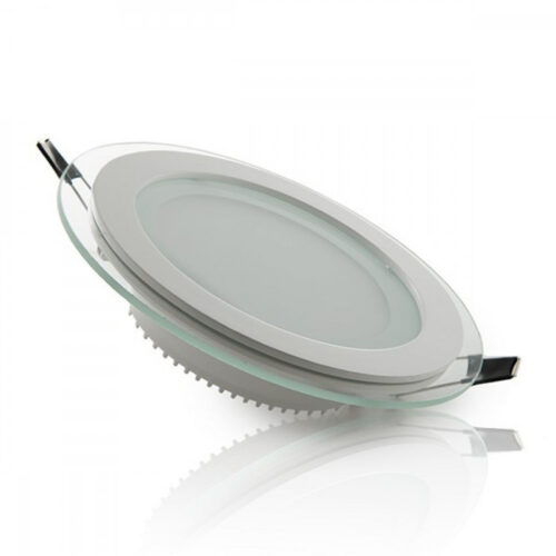 Foco Downlight LED 12W 1200Lm 6000ºK Circular   Cristal Ø160Mm 40.000H [GR-MB01-12W-CW]