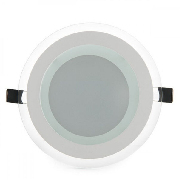 Foco Downlight LED 12W 1200Lm 6000ºK Circular   Cristal Ø160Mm 40.000H [GR-MB01-12W-CW]