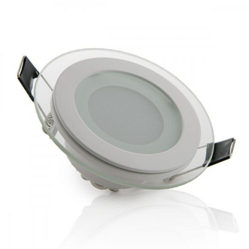 Foco Downlight LED 6W 600Lm 6000ºK Circular   Cristal Ø95Mm 40.000H [GR-MB01-6W-CW]