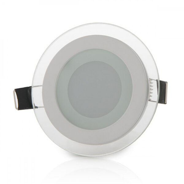 Foco Downlight LED 6W 600Lm 6000ºK Circular   Cristal Ø95Mm 40.000H [GR-MB01-6W-CW]