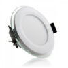 Foco Downlight LED 6W 600Lm 6000ºK Circular   Cristal Ø95Mm 40.000H [GR-MB01-6W-O-CW]
