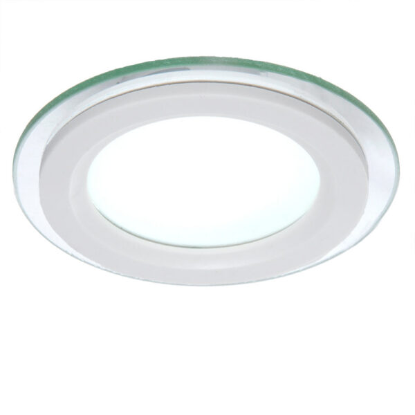 Foco Downlight LED 6W 600Lm 6000ºK Circular   Cristal Ø95Mm 40.000H [GR-MB01-6W-O-CW]