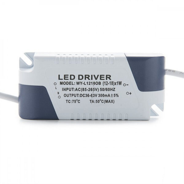 Foco Downlight LED 15W 1500Lm 6000ºK Cuadrado   Cristal 40.000H [GR-MB02-15W-CW]