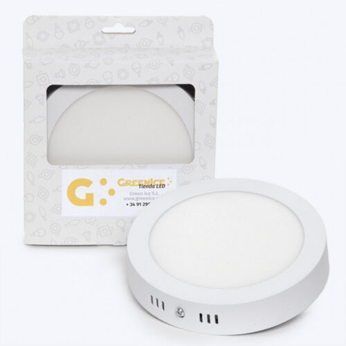 Plafón LED 12W 930Lm 6000ºK Circular Estuche Personalizado 40.000H [GR-MZMD01-12W-CW-EP02]