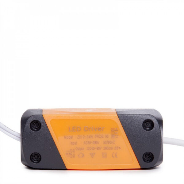 Placa LED 20W 2000Lm 6000ºK Cuadrada 40.000H [GR-RDP-16-CW]