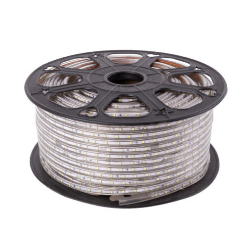 Tira de 60 LEDs/M 480W 24.000Lm 6000ºK SMD3528 220VAC IP65 x100M 40.000H  [HO-2203528-60-100MCW]