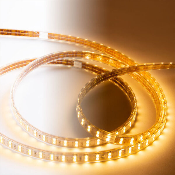 Tira de 120 LEDs/M 500W 1.000Lm 6000ºK SMD5050 220VAC IP65 x50M 40.000H  [HO-220-120-50M-CW]