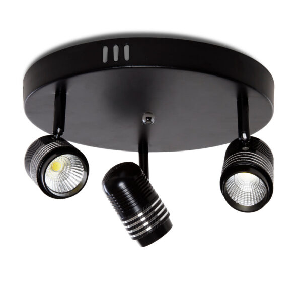 Aplique LED 27W 2.430Lm 6000ºK Arianna 40.000H [HO-3X9COB-WALLLIGHT-B-CW]