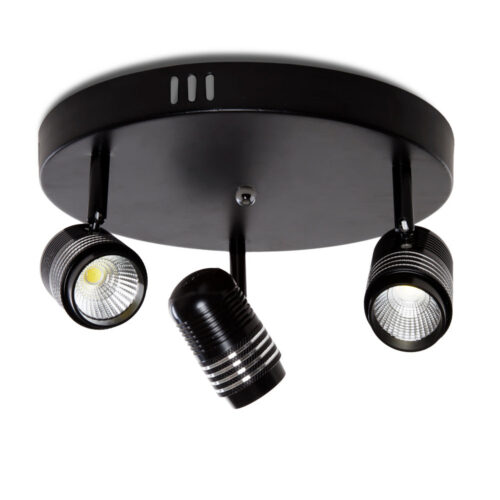 Aplique LED 27W 2.430Lm 6000ºK Arianna 40.000H [HO-3X9COB-WALLLIGHT-B-CW]
