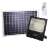 Foco Proyector LED 100W 10.000Lm 6000ºK Solar Sensor 100W + Control Remoto Panel 6V/25W 40.000H  [HO-626005-CW]