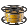 Tira de Leds COB Autorectificada 220VAC 10W/m IP65 - 50 Metros Cinta 3M Blanco Cálido 3000K