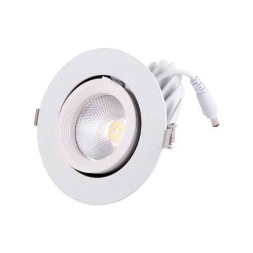 Foco Downlight LED 20W 3000Lm 4000ºK Circular Orientable 40.000H [HO-COB-C-OR-20W-W]