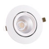 Foco Downlight LED 24W 3600Lm 4000ºK Circular Orientable 40.000H [HO-COB-C-OR-24W-W]