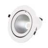 Foco Downlight LED 40W 6000Lm 4000ºK Circular Orientable 40.000H [HO-COB-C-OR-40W-W]
