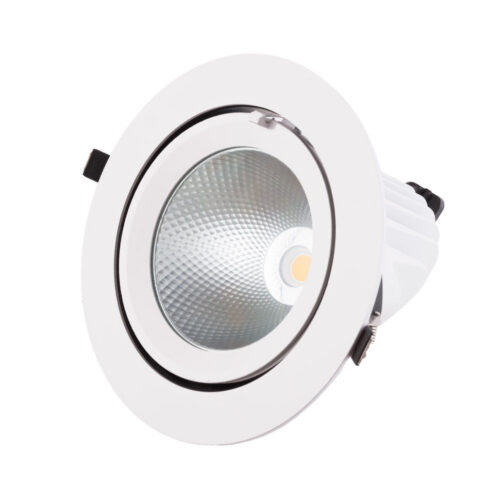 Foco Downlight LED 40W 6000Lm 4000ºK Circular Orientable 40.000H [HO-COB-C-OR-40W-W]