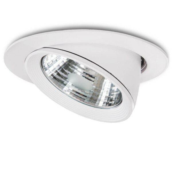 Foco Downlight LED 40W 5.000Lm 6000ºK Circular Orientable 40.000H [HO-COB-OR-40W-CW]