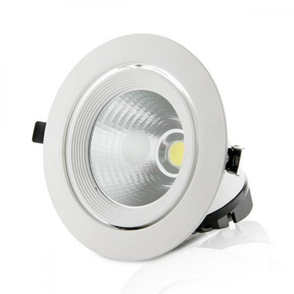 Foco Downlight LED 40W 5.000Lm 6000ºK Circular Orientable 40.000H [HO-COB-OR-40W-CW]