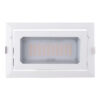 Foco Downlight LED 50W 8000Lm 4000ºK Rectangular Orientable 40.000H [HO-COB-R-OR-50W-W]
