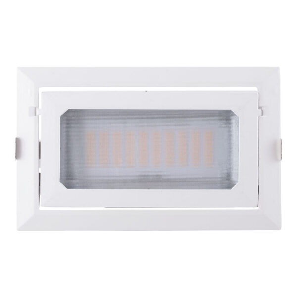 Foco Downlight LED 50W 8000Lm 4000ºK Rectangular Orientable 40.000H [HO-COB-R-OR-50W-W]