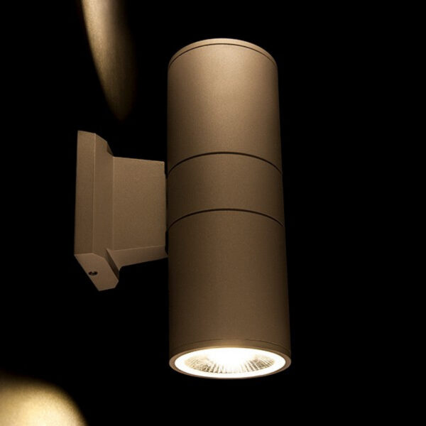 Aplique LED 30W 2.400Lm 6000ºK Violet IP65 40.000H [HO-COBWALL-2X15-CW]