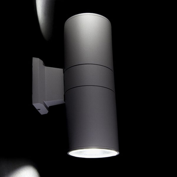 Aplique LED 30W 2.400Lm 6000ºK Violet IP65 40.000H [HO-COBWALL-2X15-CW]