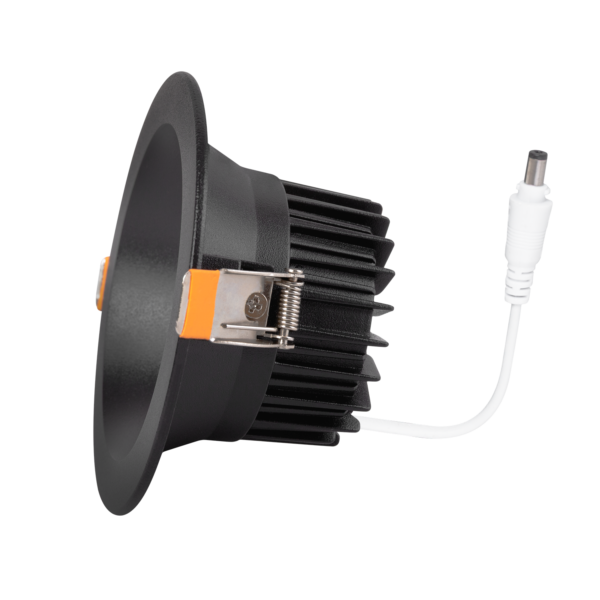 Foco Downlight Circular LED 9W 900Lm 6000ºK Anti-Deslumbrante UGR19 40.000H Negro