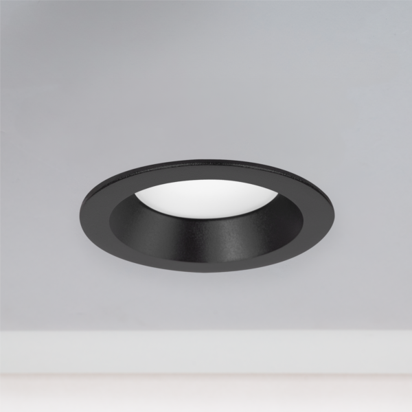 Foco Downlight Circular LED 9W 900Lm 6000ºK Anti-Deslumbrante UGR19 40.000H Negro