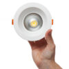 Foco Downlight Circular LED 9W 1260Lm 6000ºK Anti-Deslumbrante UGR19 40.000H [HO-DL-AD-COB-9W-CW]