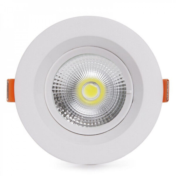 Foco Downlight Circular LED 9W 1260Lm 6000ºK Anti-Deslumbrante UGR19 40.000H [HO-DL-AD-COB-9W-CW]