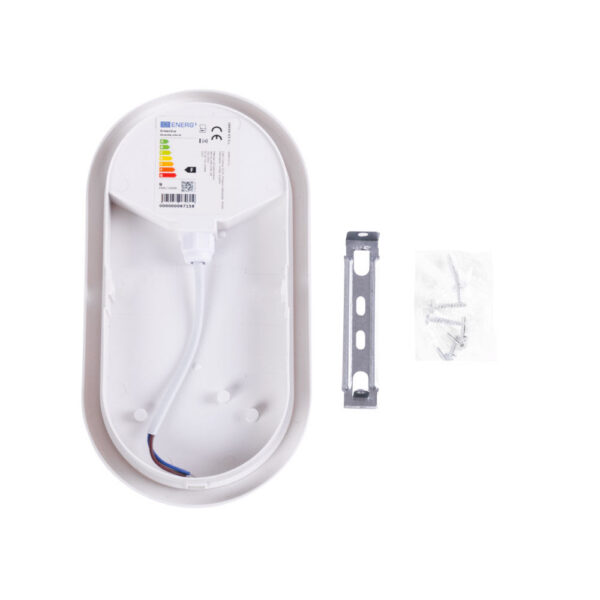 Plafón LED 9W 900Lm 6000ºK IP54 "Harlow" 40.000H   [HO-DLOVB-1OW-CW]