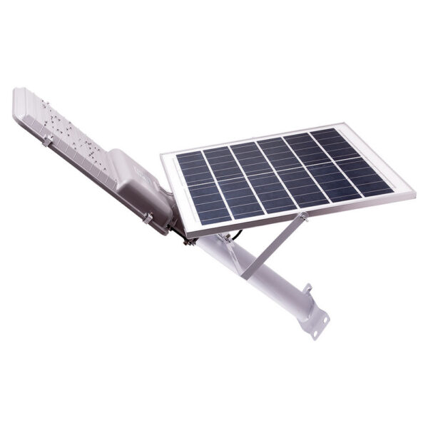 Farola LED Solar-Control Remoto- Dimable- Panel: 6V 200W Batería: 3,2V 20000MaH [HO-FAR-SOL-200W-CW]