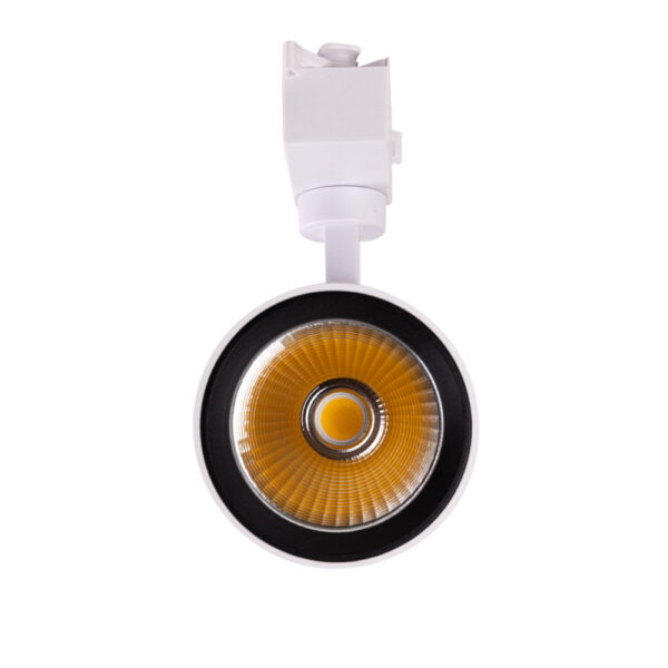 Foco de Carril LED 22W 1.980Lm CRI85 6000ºK Monofásico 40.000H [HO-FC-22W-W-CW