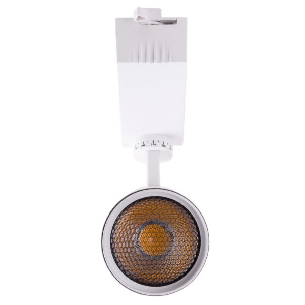 Foco de Carril LED  30W 2700Lm CRI90 4200ºK Monofásico 40.000H Antideslumbrante  [HO-FC-30W-AD-W-W]