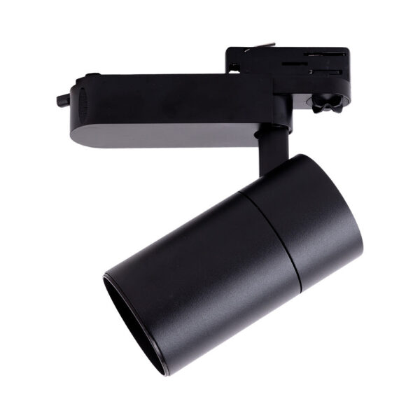 Foco de Carril LED  30W 2700Lm CRI90 4200ºK Trifásico 40.000H Antideslumbrante  [HO-FC-30W-AD-B-W]