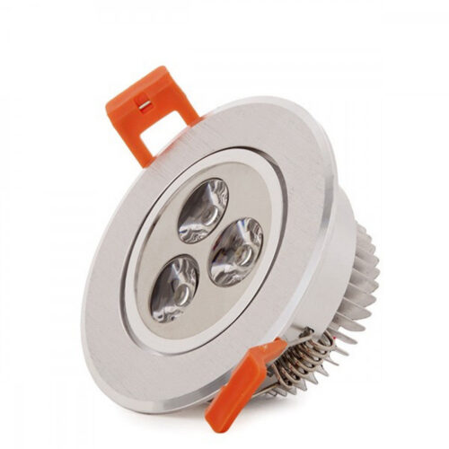 Foco Downlight LED 3W 300Lm 6000ºK Circular 40.000H [HO-LEDDOWN-3W-CW]