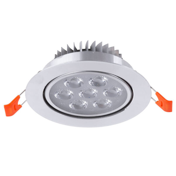 Foco Downlight LED 7W 700Lm 6000ºK Circular 40.000H [HO-LEDDOWN-7W-CW]