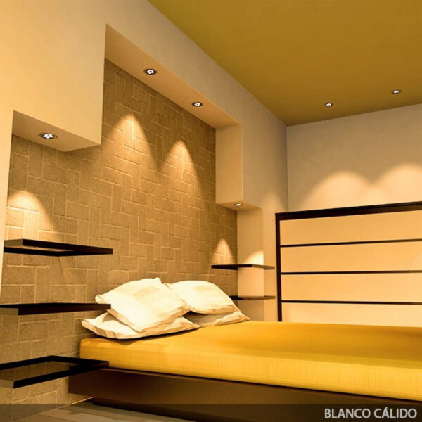 Foco Downlight LED 9W 900Lm 6000ºK Circular 40.000H [HO-LEDDOWN-9W-CW]